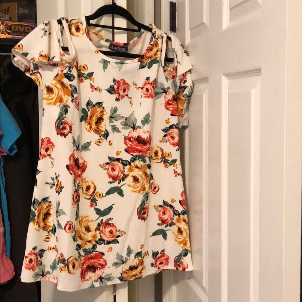Cold shoulder Maternity L Top